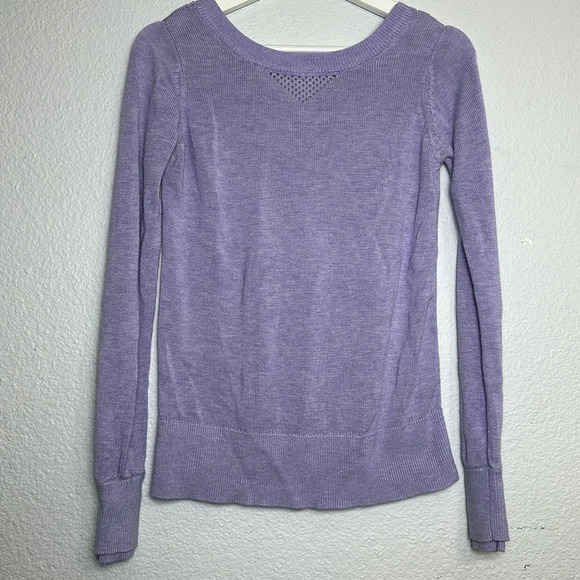 lululemon athletica Sweaters - Lululemon Sunset Savasana Pullover Knit Sweater in Lilac‎ Womens READ